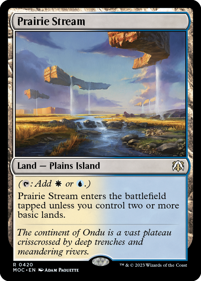 Prairie Stream [March of the Machine Commander] | Odin's Place