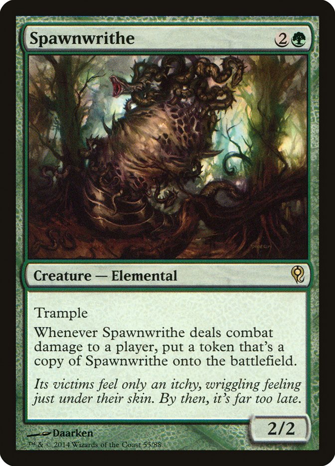 Spawnwrithe (55) [Duel Decks: Jace vs. Vraska] | Odin's Place