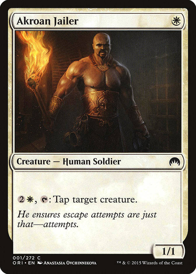 Akroan Jailer (1) [Magic Origins] | Odin's Place