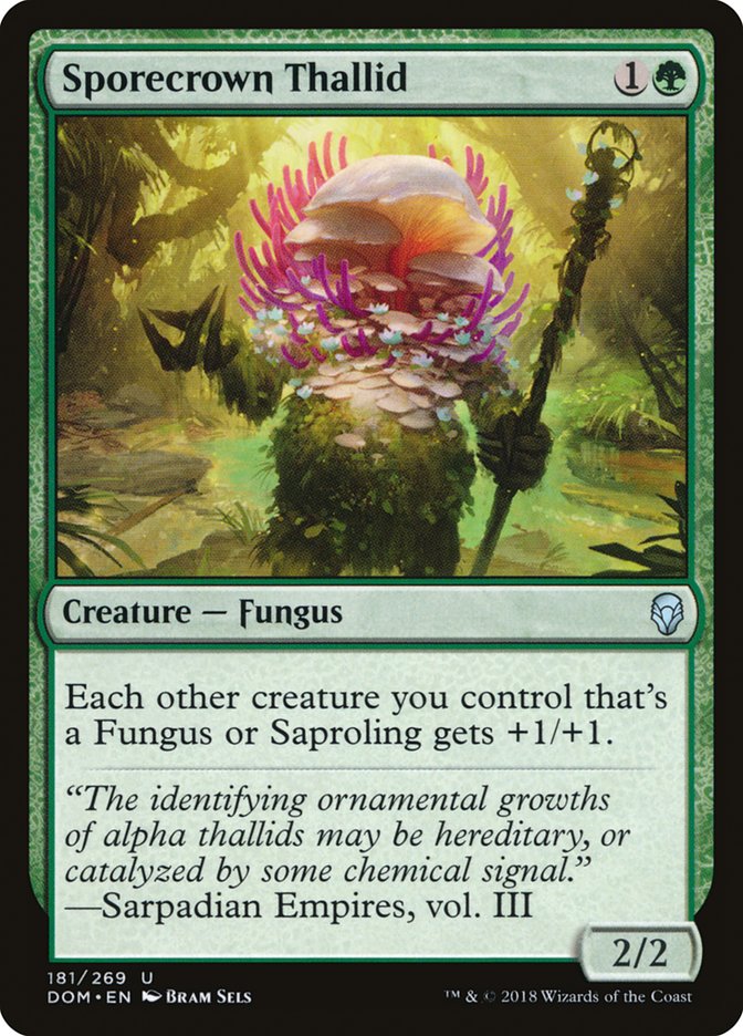 Sporecrown Thallid (181) [Dominaria] | Odin's Place