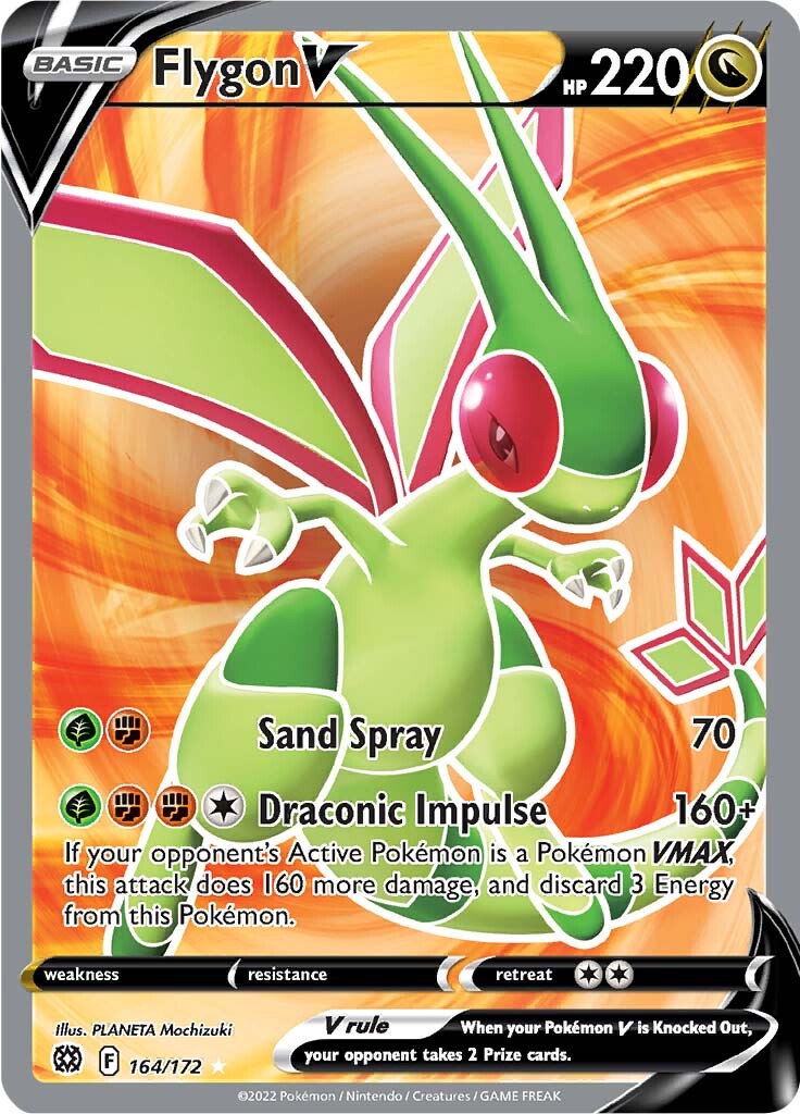 Flygon V (164/172) [Sword & Shield: Brilliant Stars] | Odin's Place