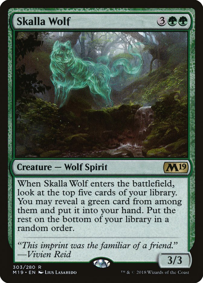 Skalla Wolf (303) [Core Set 2019] | Odin's Place