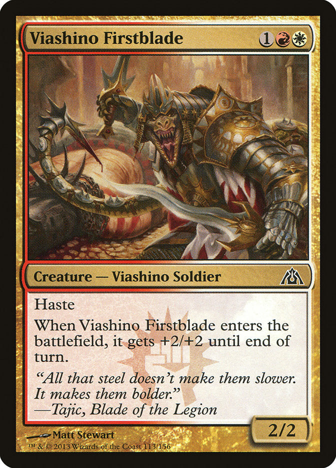 Viashino Firstblade (113) [Dragon's Maze] | Odin's Place