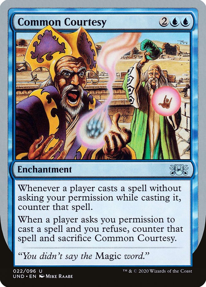 Common Courtesy [Unsanctioned] | Odin's Place