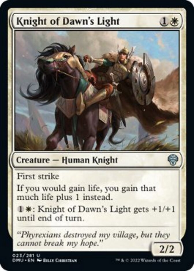 Knight of Dawn's Light [Dominaria United] | Odin's Place