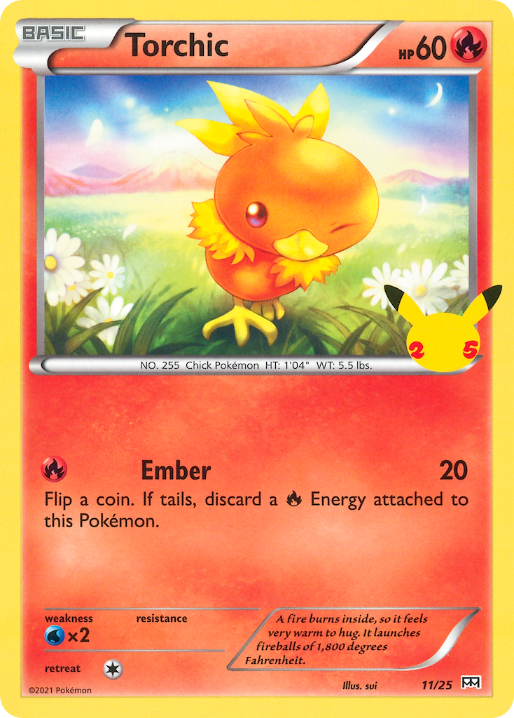Torchic (11/25) [McDonald's 25th Anniversary] | Odin's Place