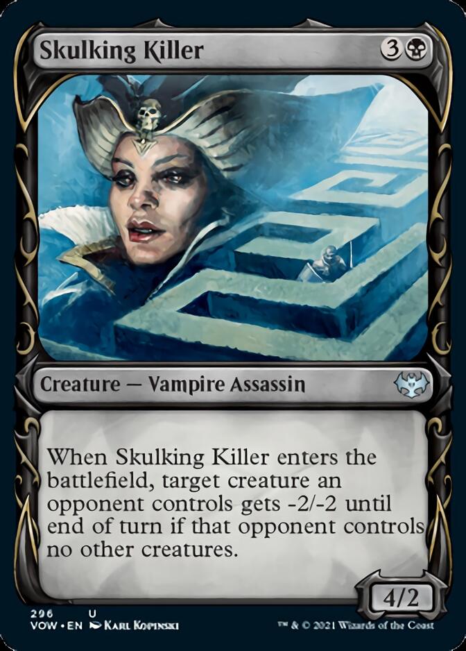 Skulking Killer (Showcase Fang Frame) [Innistrad: Crimson Vow] | Odin's Place