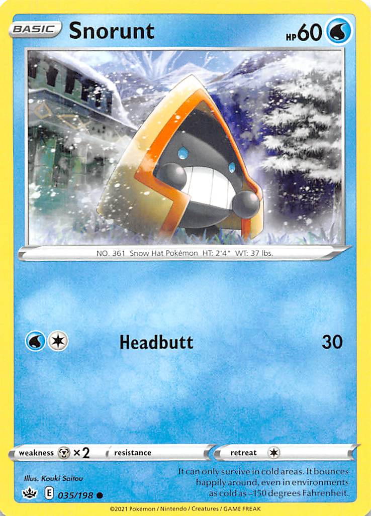 Snorunt (035/198) [Sword & Shield: Chilling Reign] | Odin's Place