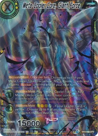 Meta-Cooler Core, Giant Force (DB3-142) [Giant Force] | Odin's Place
