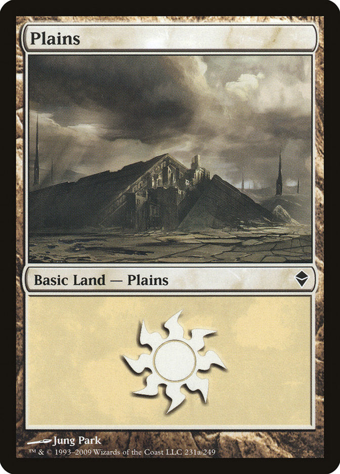 Plains (231a) [Zendikar] | Odin's Place