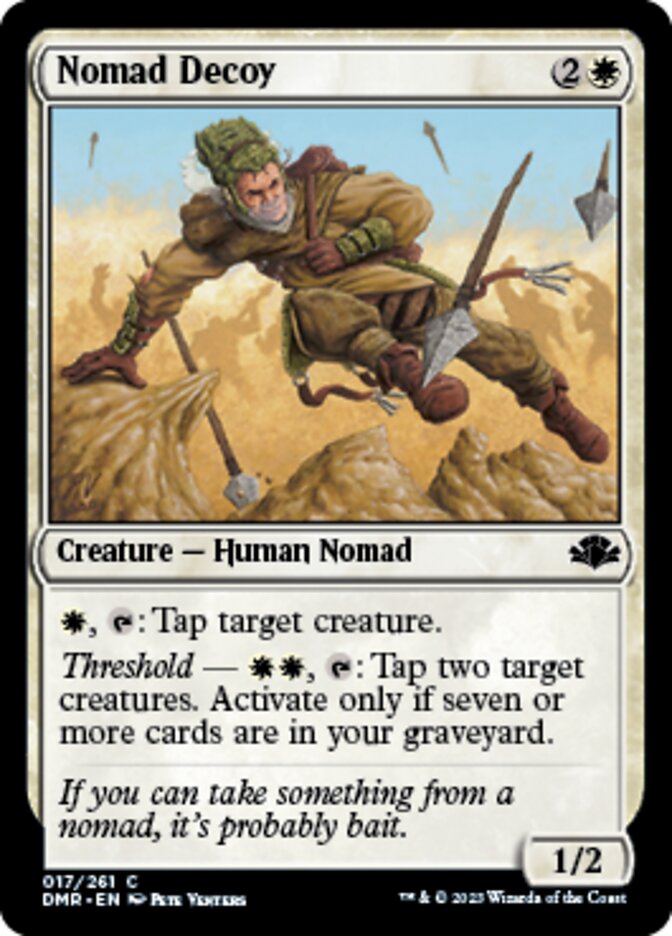 Nomad Decoy [Dominaria Remastered] | Odin's Place