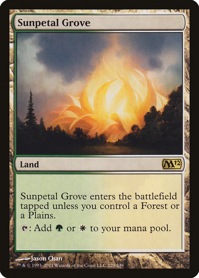 Sunpetal Grove (229) [Magic 2012] | Odin's Place