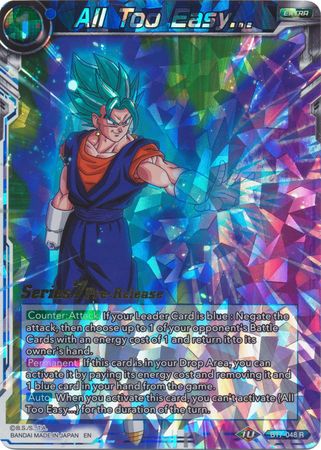 All Too Easy... (BT7-048_PR) [Assault of the Saiyans Prerelease Promos] | Odin's Place