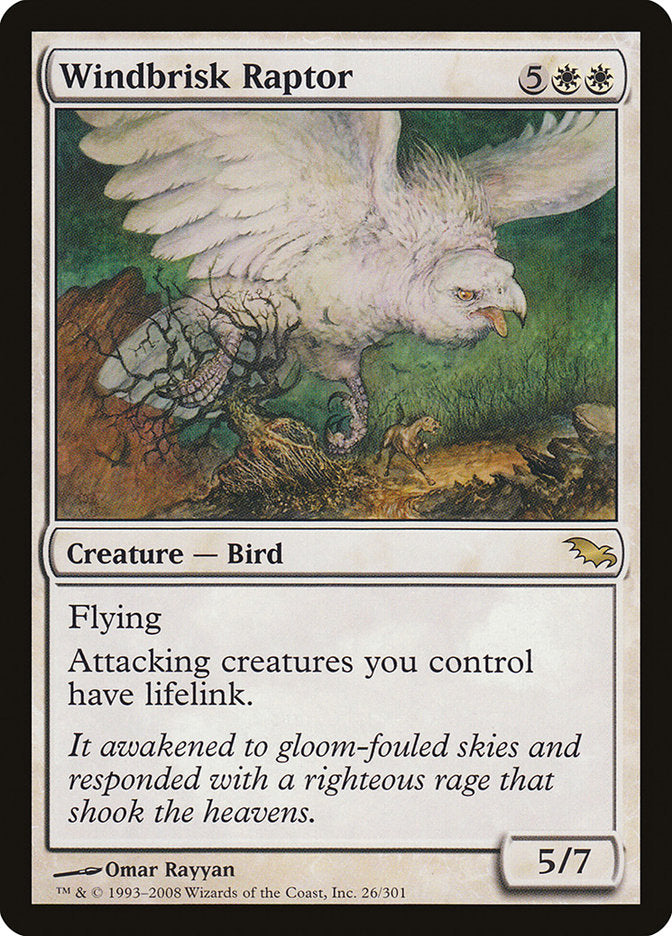 Windbrisk Raptor (26) [Shadowmoor] | Odin's Place