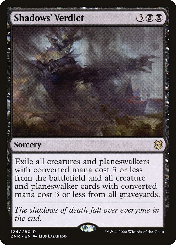 Shadows' Verdict [Zendikar Rising] | Odin's Place