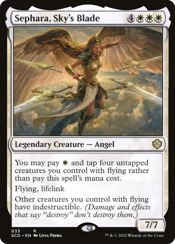 Sephara, Sky's Blade [Starter Commander Decks] | Odin's Place
