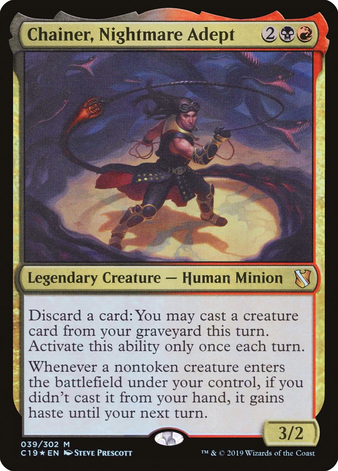 Chainer, Nightmare Adept [Commander 2019] | Odin's Place