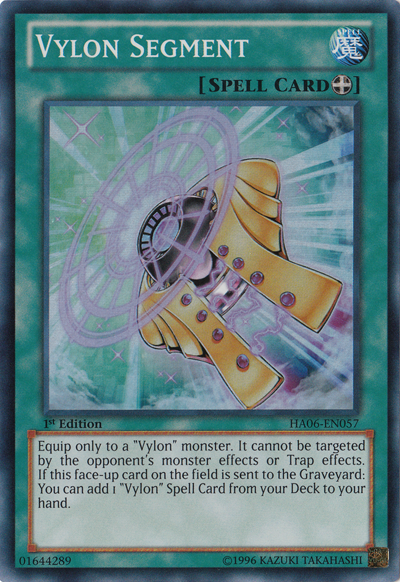 Vylon Segment [HA06-EN057] Super Rare | Odin's Place