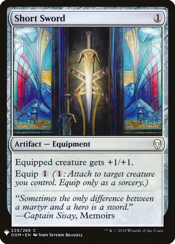 Short Sword [Mystery Booster] | Odin's Place