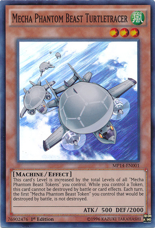 Mecha Phantom Beast Turtletracer [MP14-EN001] Super Rare | Odin's Place