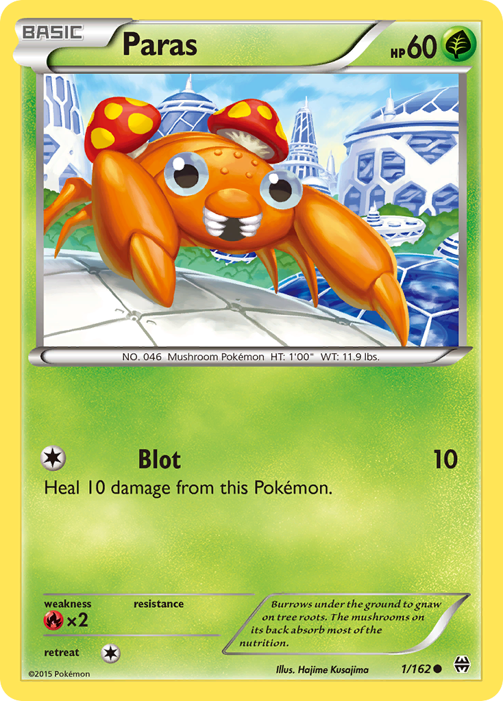 Paras (1/162) [XY: BREAKthrough] | Odin's Place