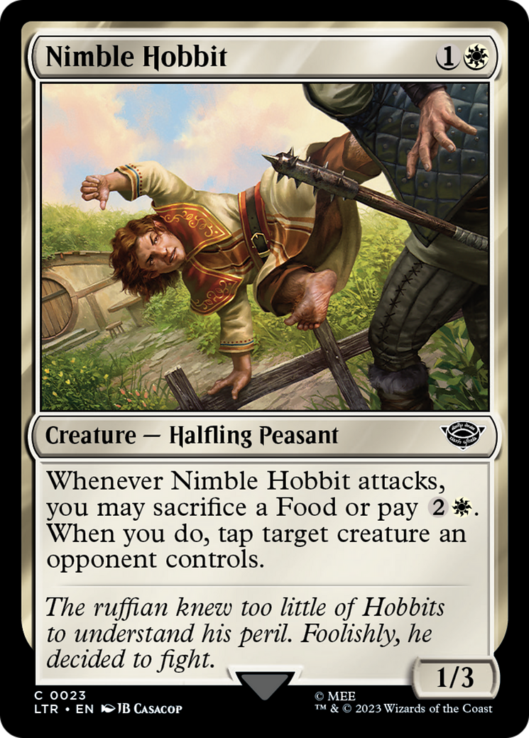 Nimble Hobbit [The Lord of the Rings: Tales of Middle-Earth] | Odin's Place