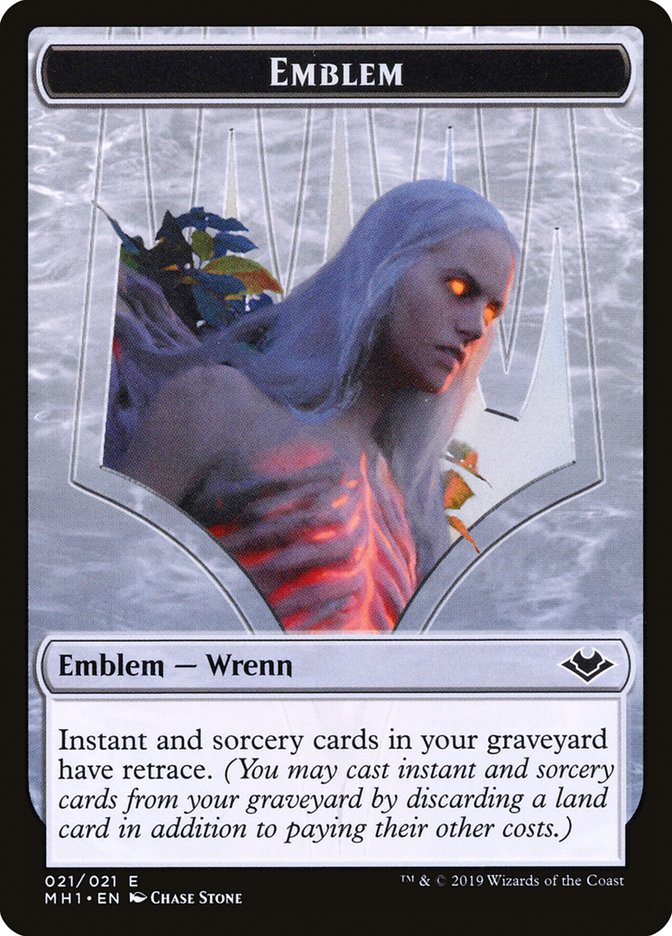 Goblin (010) // Wrenn and Six Emblem Double-Sided Token [Modern Horizons Tokens] | Odin's Place