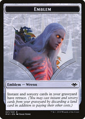 Illusion (005) // Wrenn and Six Emblem (021) Double-Sided Token [Modern Horizons Tokens] | Odin's Place