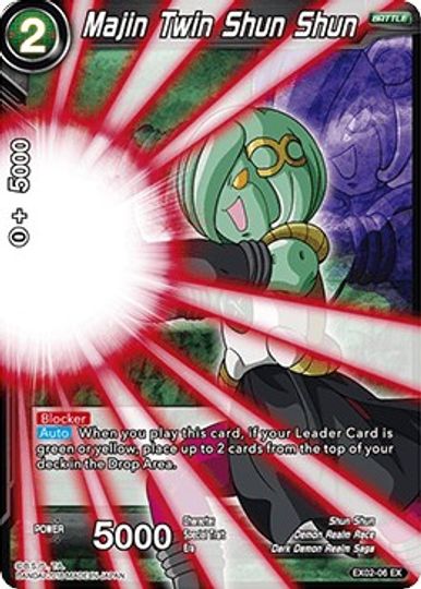 Majin Twin Shun Shun (EX02-06) [Dark Demon's Villains] | Odin's Place