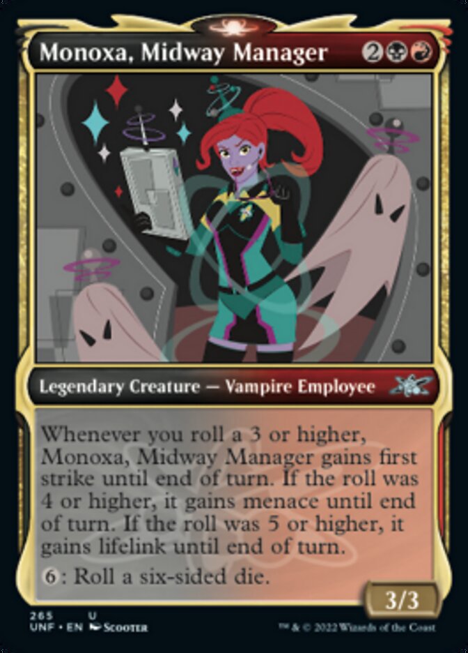 Monoxa, Midway Manager (Showcase) [Unfinity] | Odin's Place