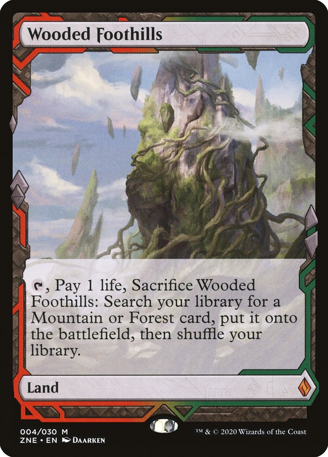 Wooded Foothills (Expeditions) [Zendikar Rising Expeditions] | Odin's Place