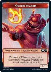 Goblin Wizard // Griffin Double-Sided Token [Core Set 2021 Tokens] | Odin's Place