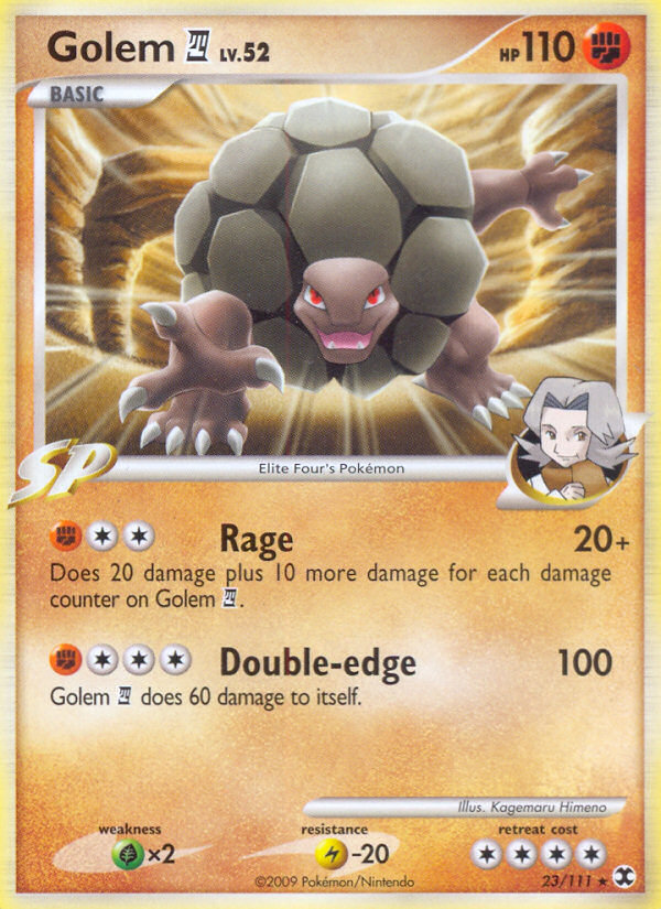 Golem (23/111) [Platinum: Rising Rivals] | Odin's Place