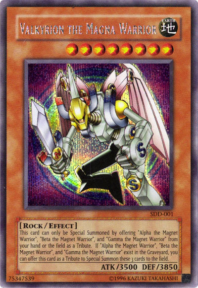 Valkyrion the Magna Warrior [SDD-001] Secret Rare | Odin's Place