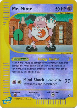 Mr Mime (95b/147) [Aquapolis] | Odin's Place