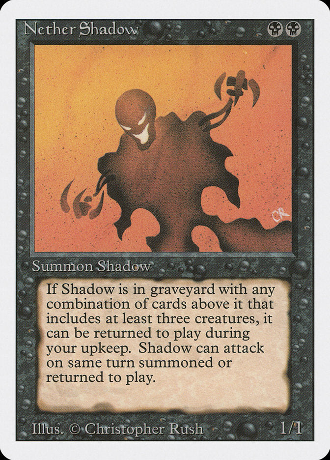 Nether Shadow (118) [Revised Edition] | Odin's Place