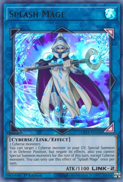 Splash Mage [GFTP-EN106] Ultra Rare | Odin's Place