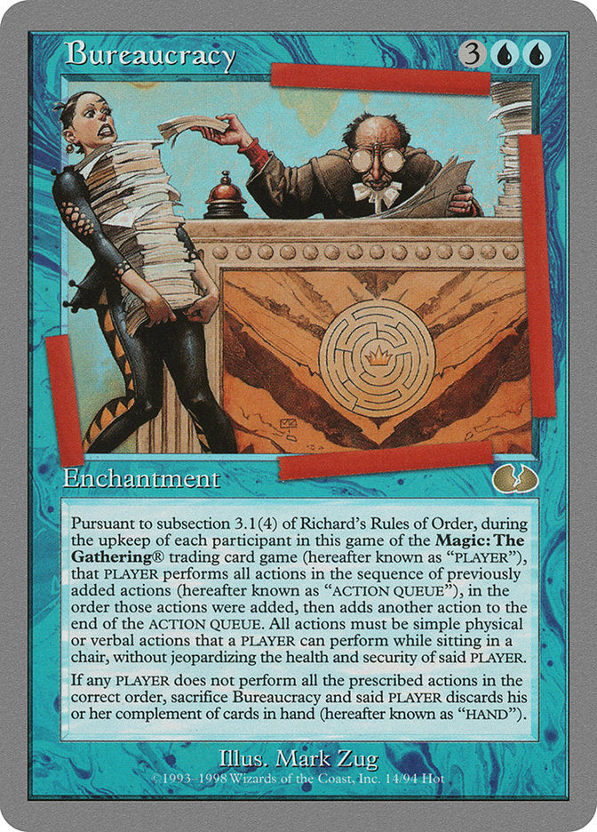 Bureaucracy (14) [Unglued] | Odin's Place
