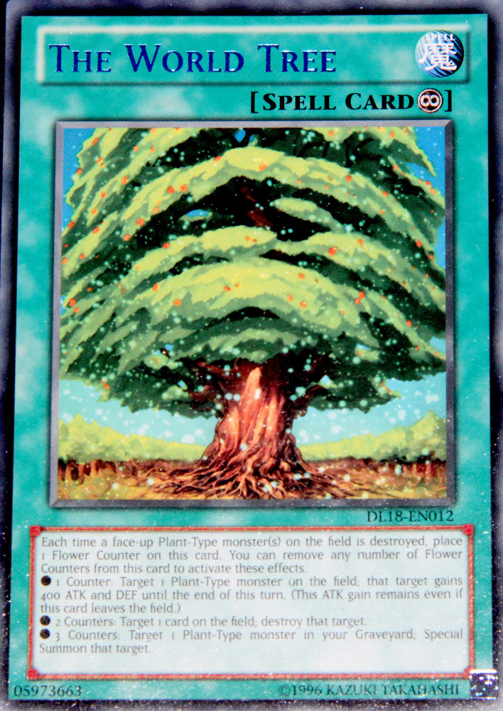 The World Tree (Blue) [DL18-EN012] Rare | Odin's Place