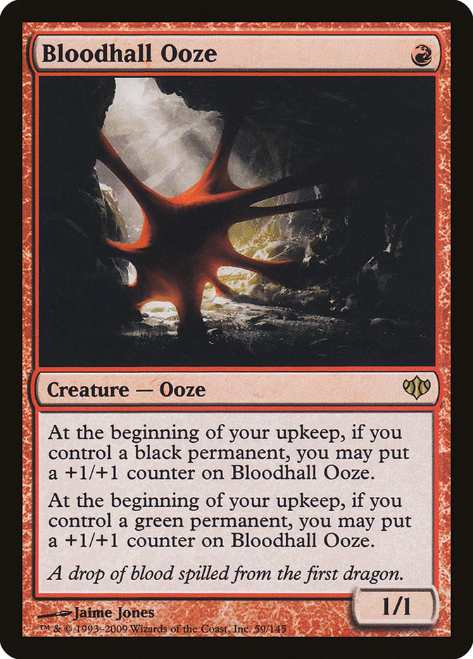 Bloodhall Ooze (59) [Conflux] | Odin's Place