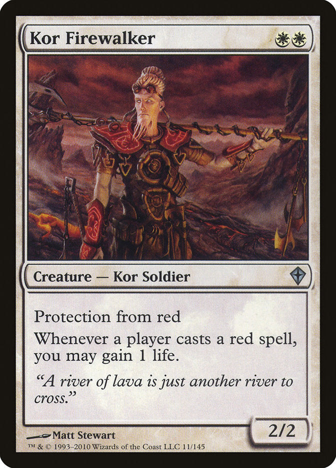 Kor Firewalker (11) [Worldwake] | Odin's Place