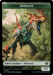 Map // Dinosaur (0010) Double-Sided Token [The Lost Caverns of Ixalan Tokens] | Odin's Place
