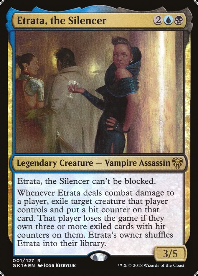Etrata, the Silencer (1) [Guilds of Ravnica Guild Kit] | Odin's Place