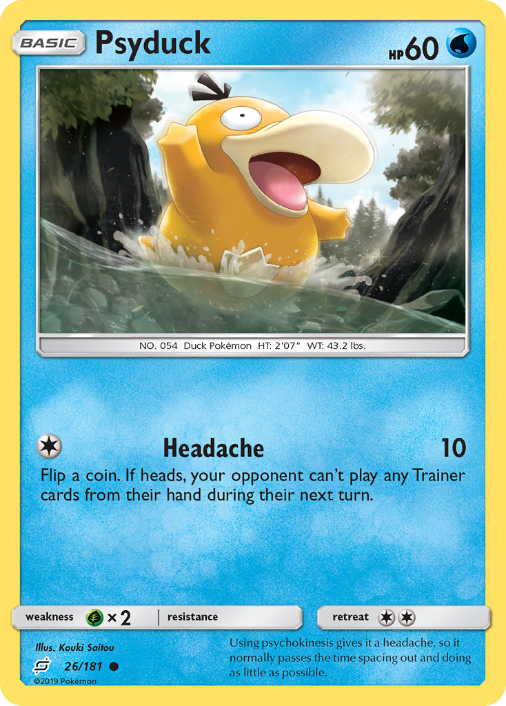 Psyduck (26/181) [Sun & Moon: Team Up] | Odin's Place
