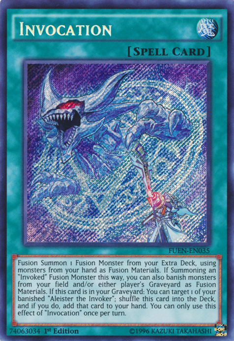 Invocation [FUEN-EN035] Secret Rare | Odin's Place