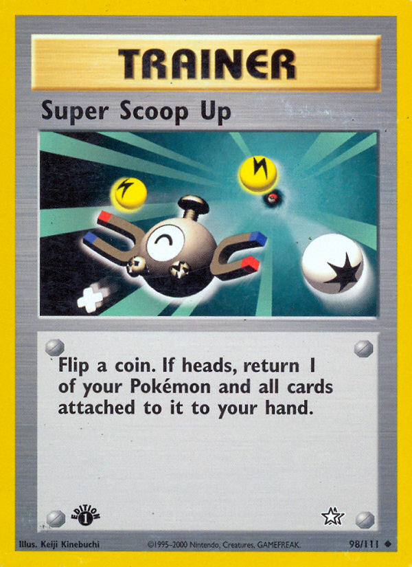 Super Scoop Up (98/111) [Neo Genesis 1st Edition] | Odin's Place