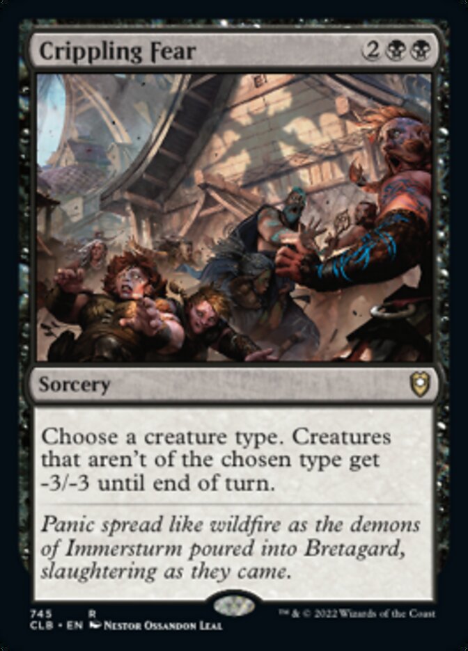 Crippling Fear [Commander Legends: Battle for Baldur's Gate] | Odin's Place