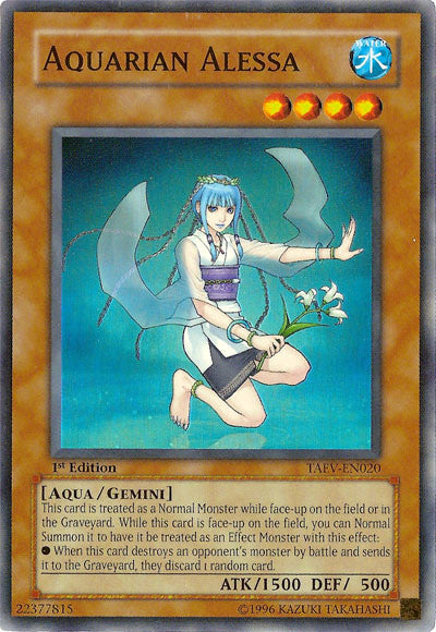 Aquarian Alessa [TAEV-EN020] Super Rare | Odin's Place
