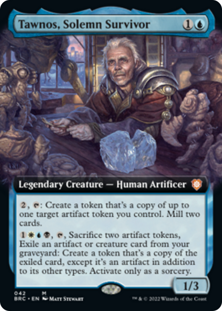 Tawnos, Solemn Survivor (Extended Art) [The Brothers' War Commander] | Odin's Place