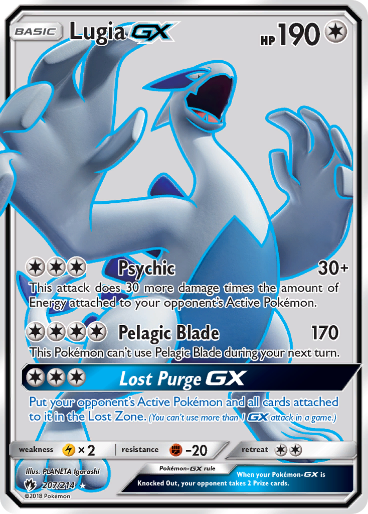 Lugia GX (207/214) [Sun & Moon: Lost Thunder] | Odin's Place